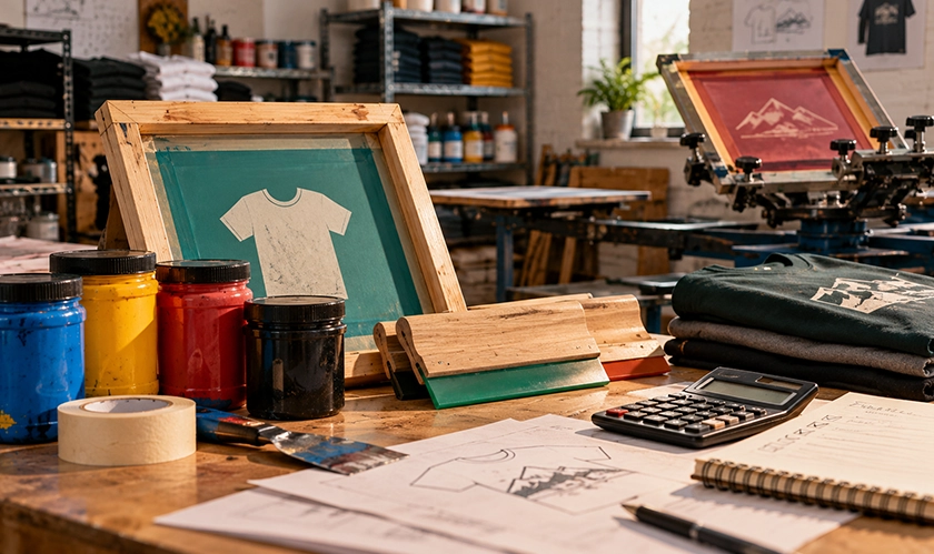 How to Buy Screen Printing Supplies Without Blowing Your Budget